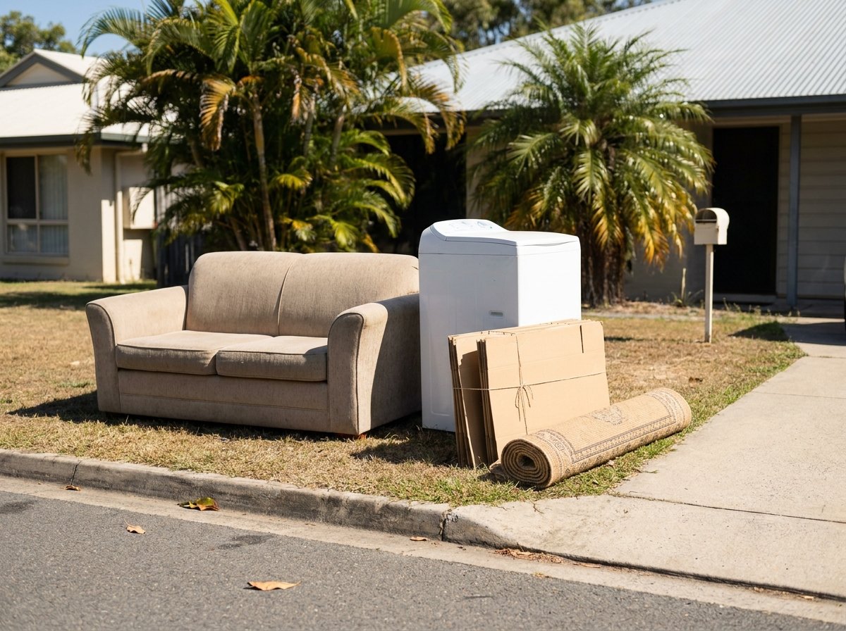 Household waste: furniture and appliances